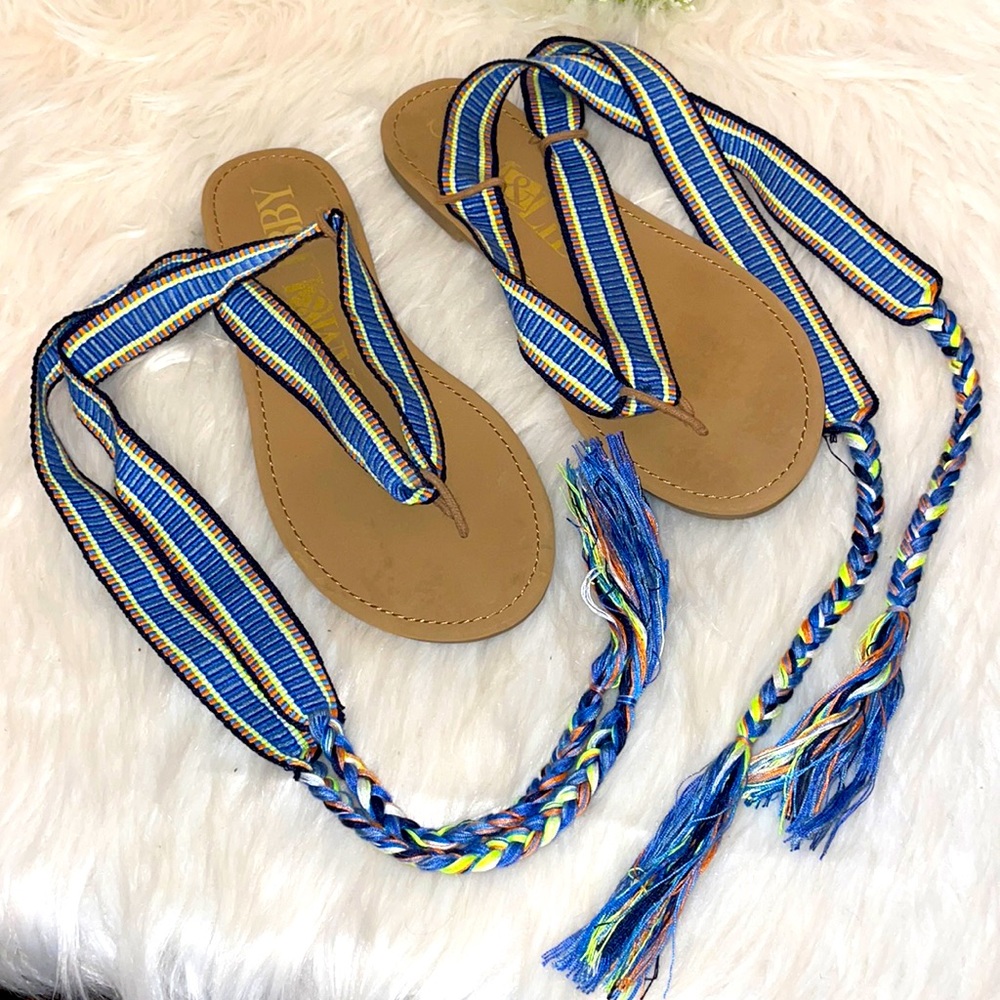 Sam & Libby Lace Up Sandals